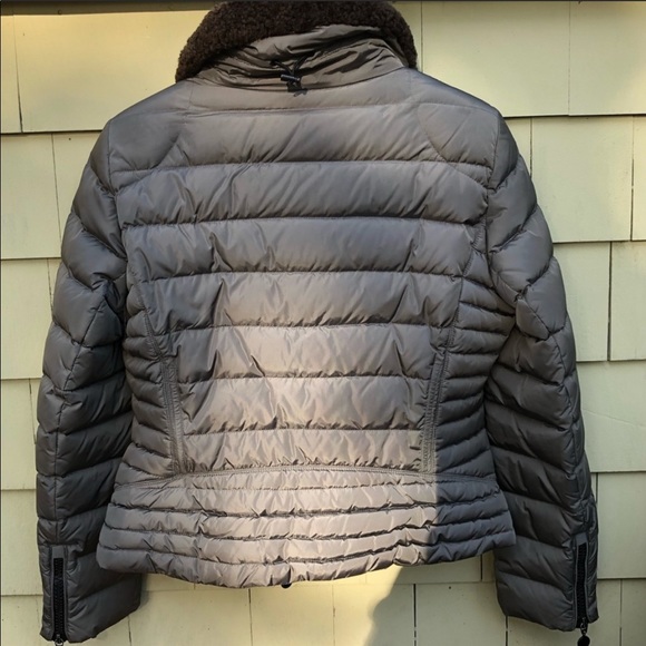 Moncler Jacket with Shearling Collar - Picture 5 of 7